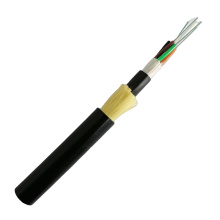 Professional Aerial Optical Fiber cable ADSS 24cores G652D aramid yarn dielectric self supporting optic fiber cable adss